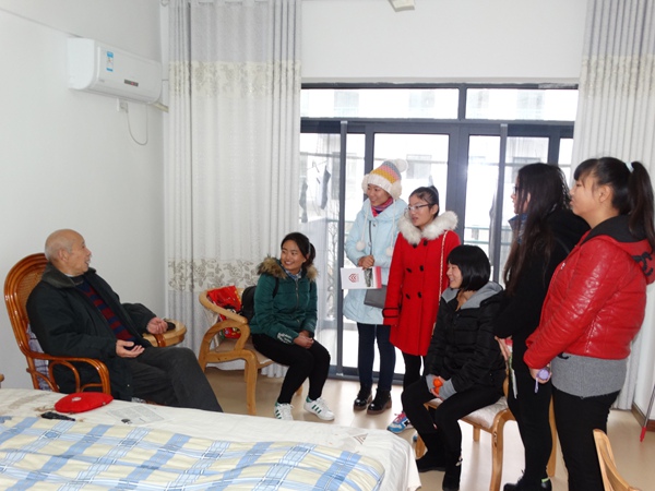 我系开展2015级老年服务与管理专业认知实习 我系开展2015级老年服务与管理专业认知实习