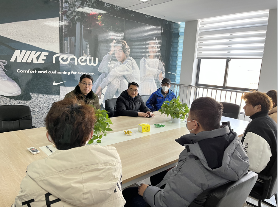 现代商务学院入企看望2020级毕业实习生